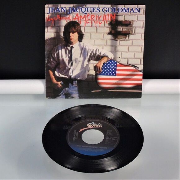 Jean-Jacques Goldman Americain Vinyl 1984 Holland - Picture 3 of 9